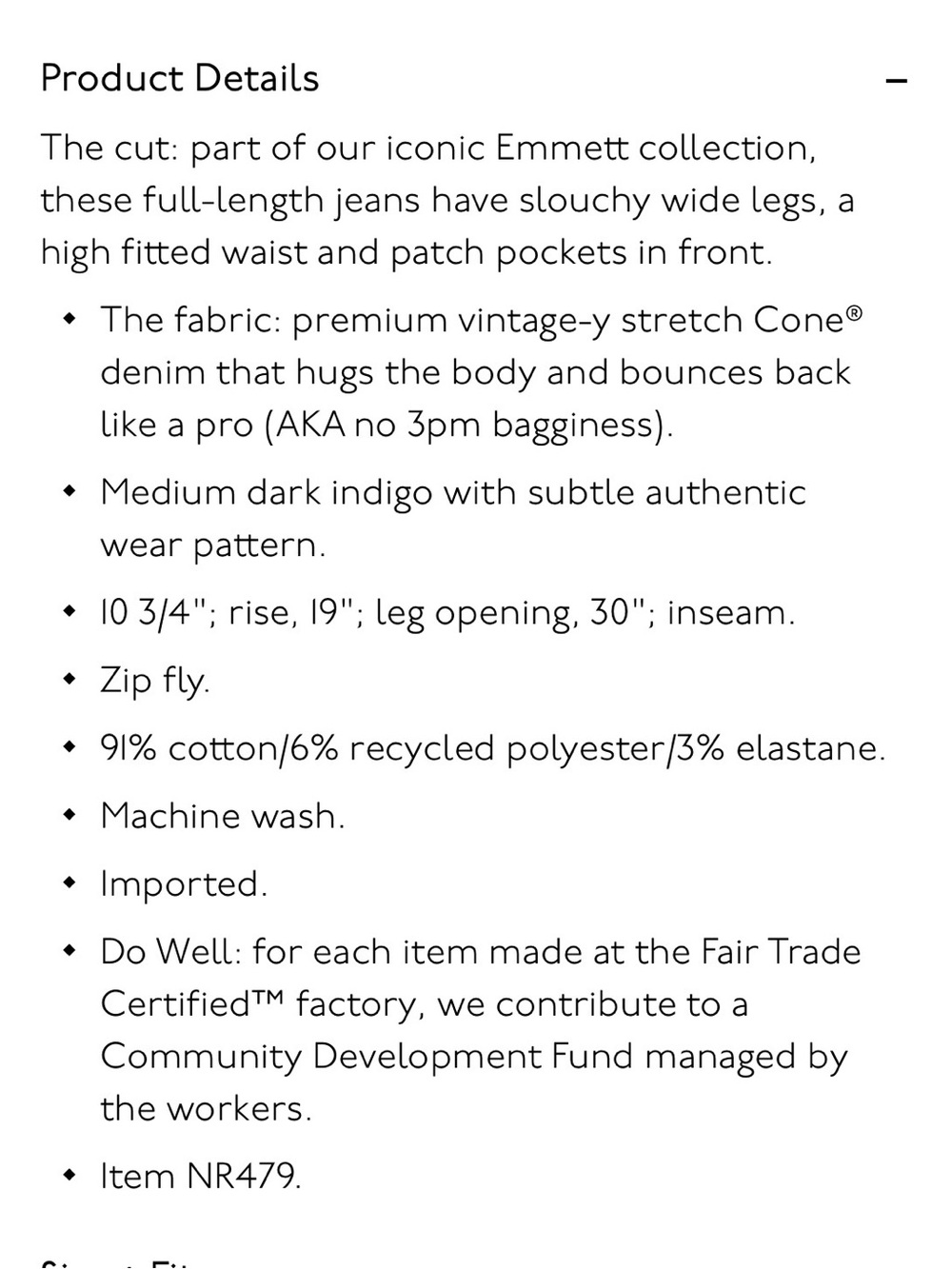 Madewell Wide Leg Jeans - Picture 11 of 11